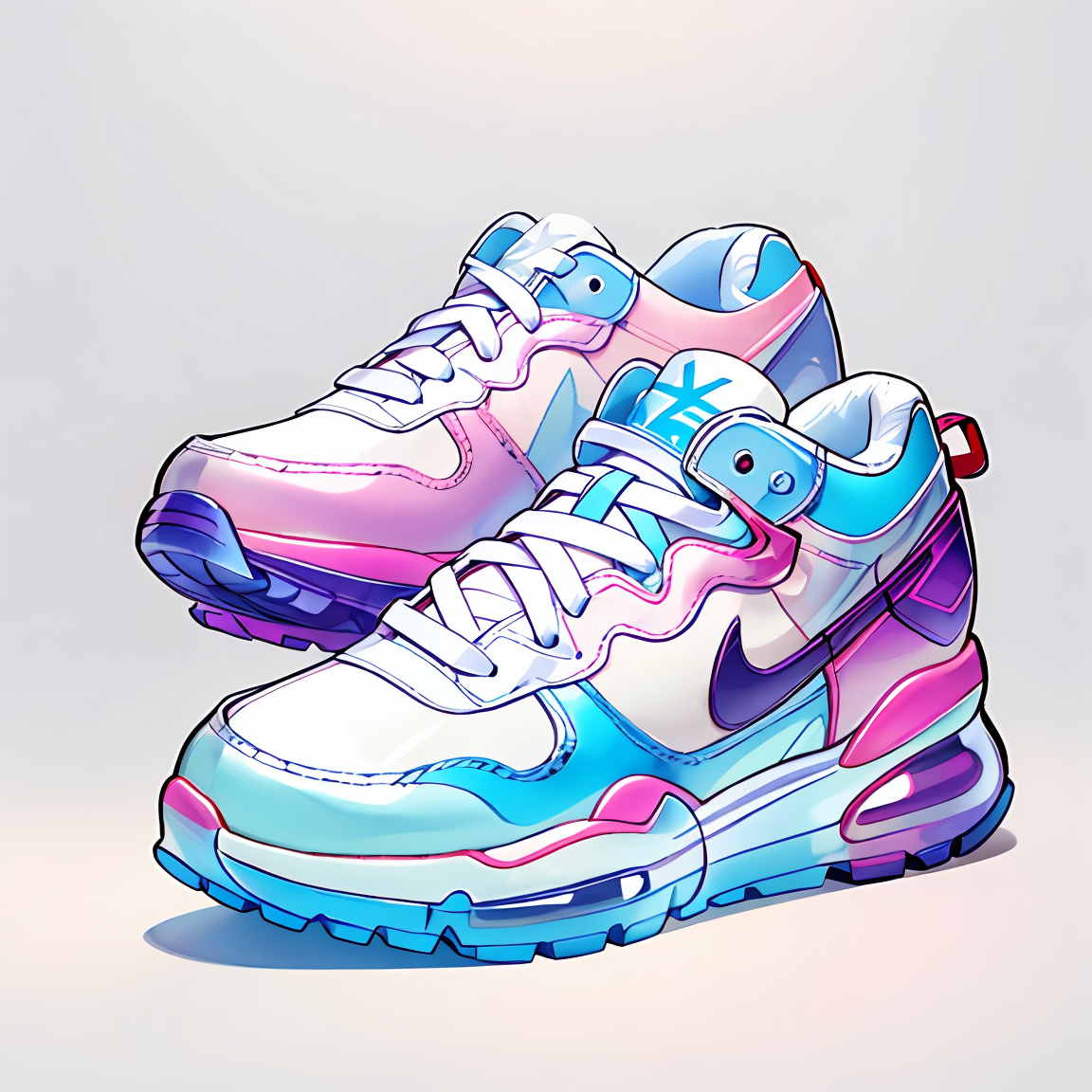 432390-1255146651-xcobject, shoes, sneakers, gradient, still life, transparent, product drawing, solo, full body, simple background, no humans, hd.png